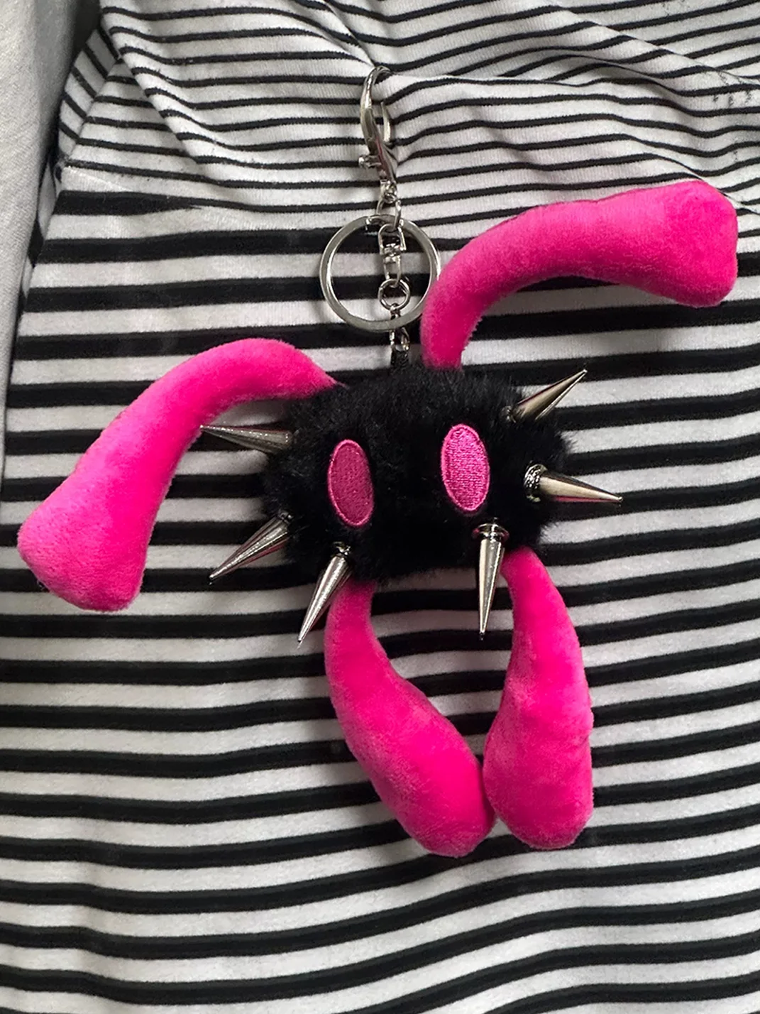 Antiphase | Four-Eared Spiked Rabbit Plush Keychain