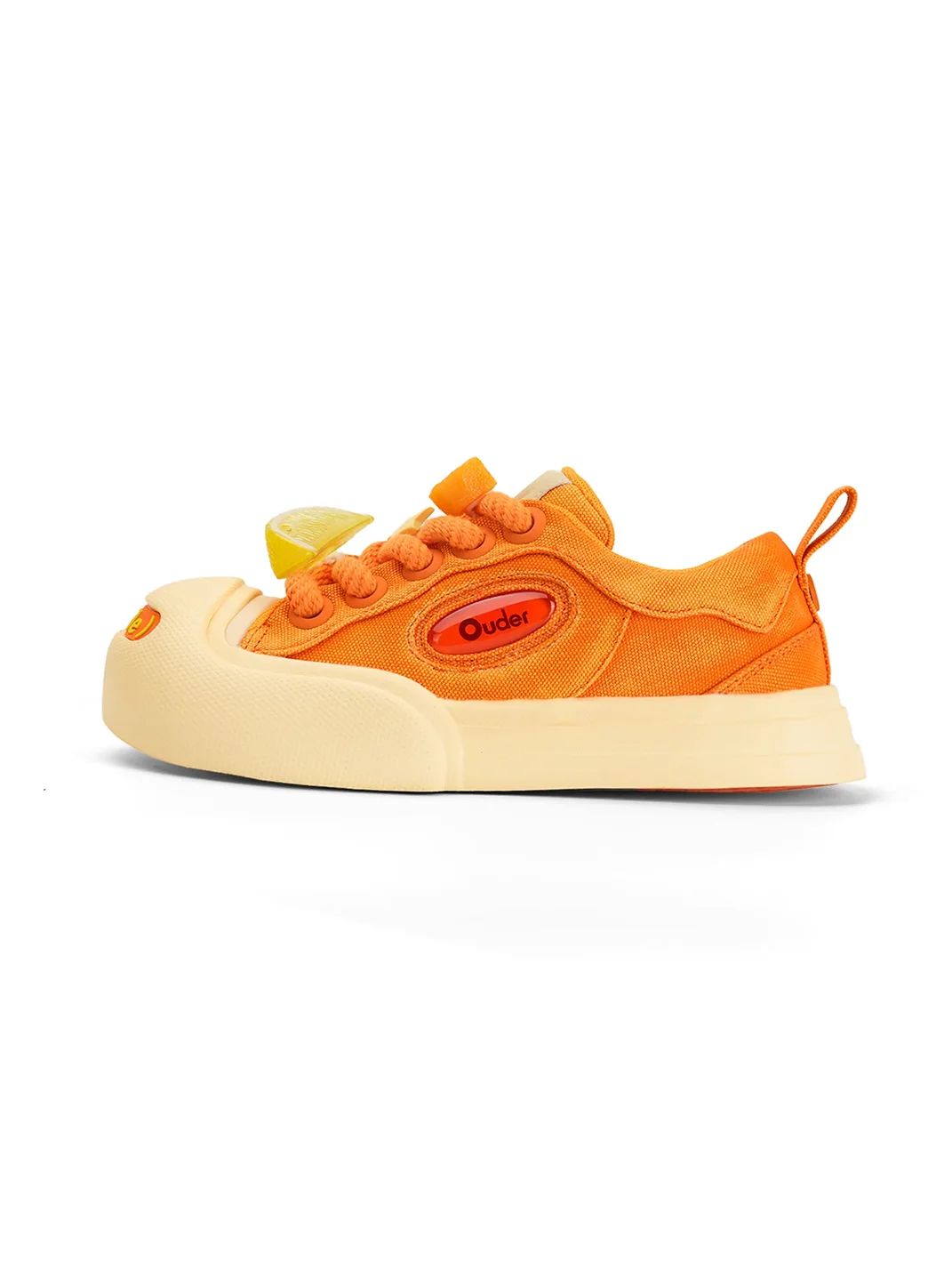 OUDER | Round-Toe Platform Low-Top Canvas Sneakers