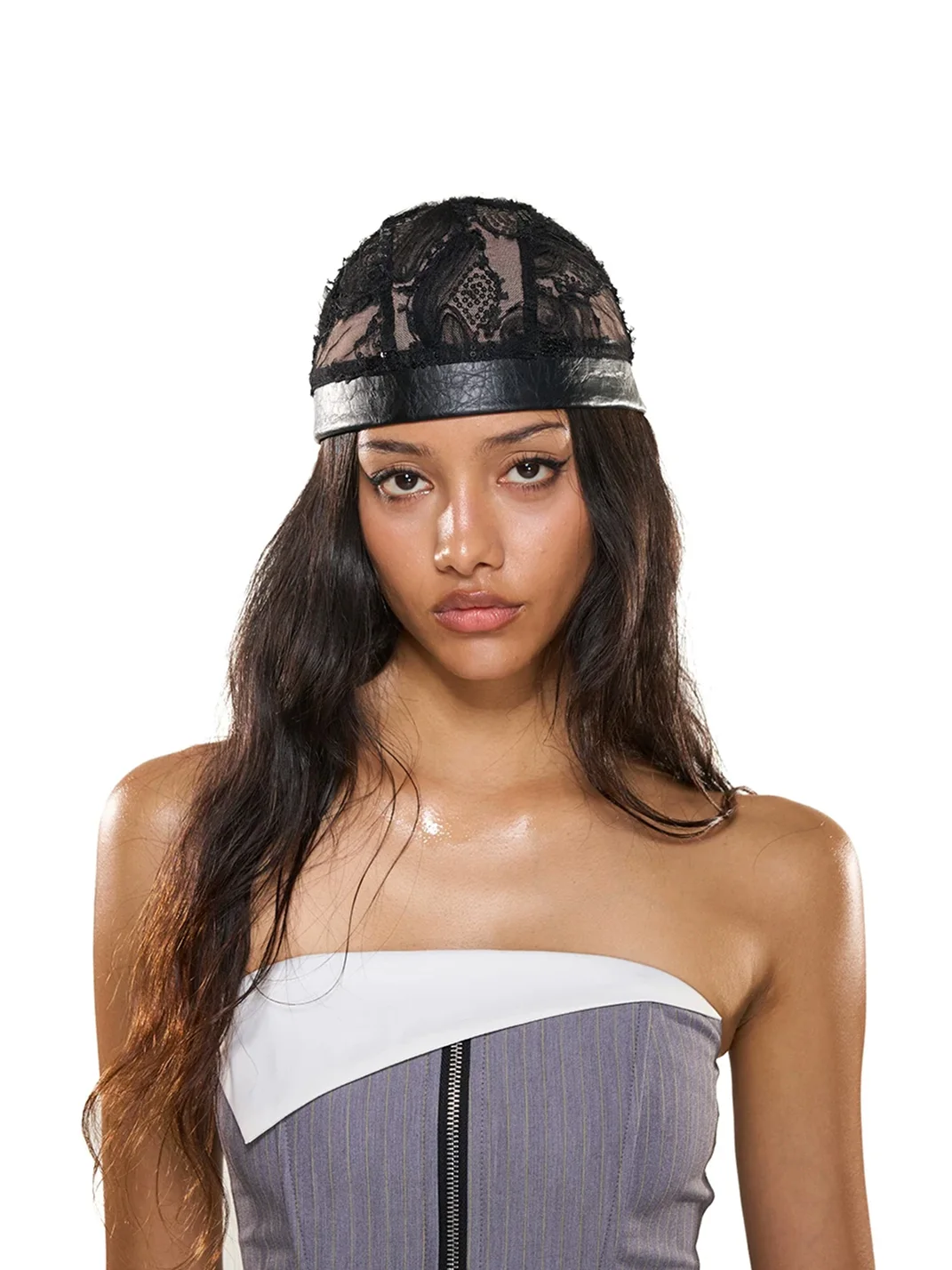 NOLA | Organza Embroidered Tie Headband