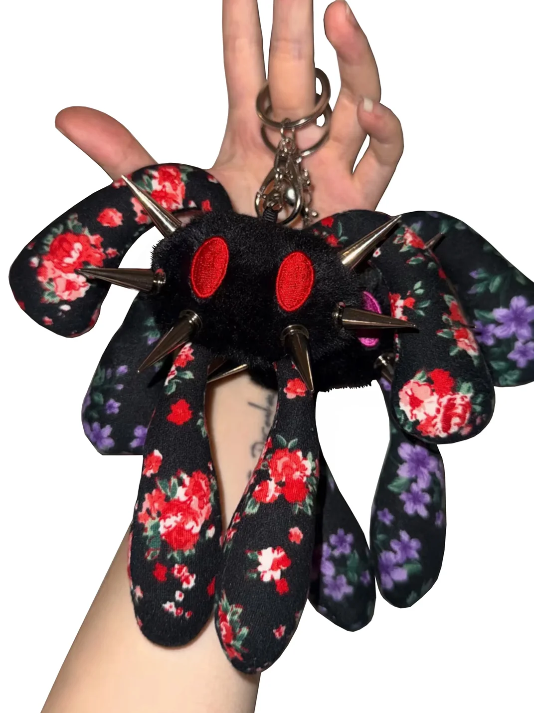 Antiphase | Four-Eared Spiked Rabbit Plush Keychain
