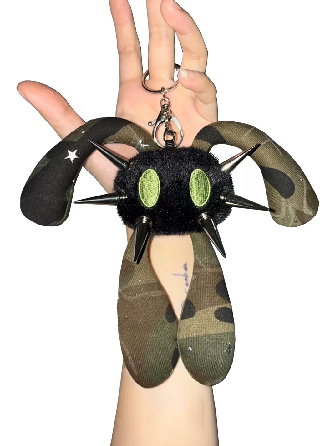 Antiphase | Four-Eared Spiked Rabbit Plush Keychain