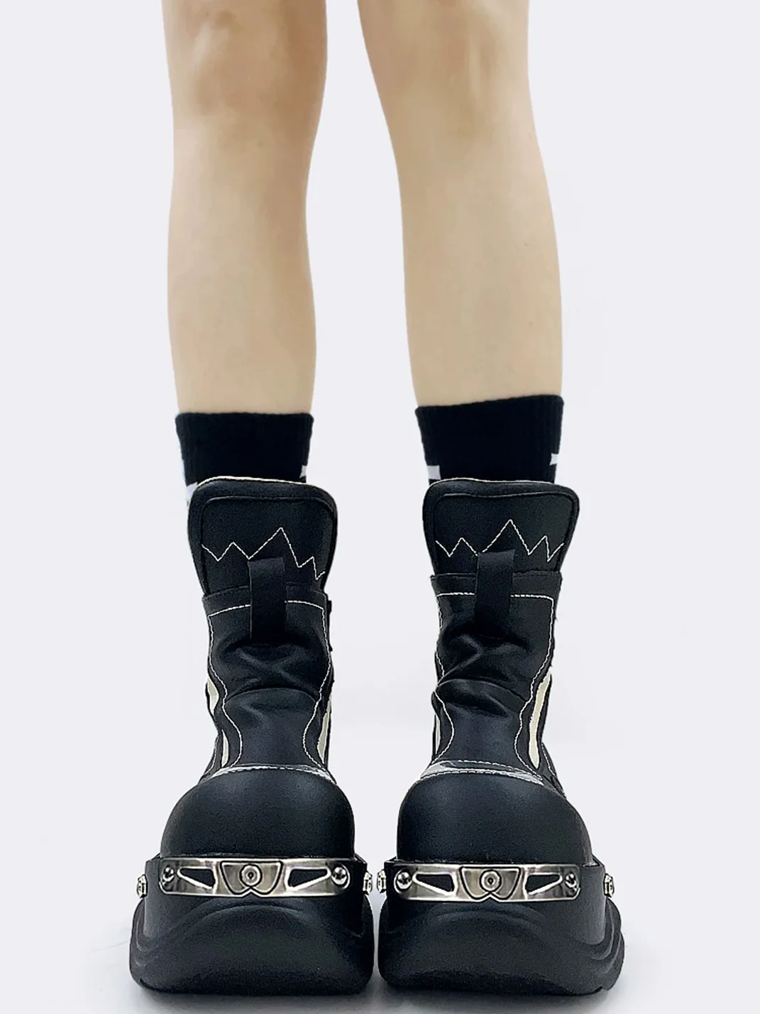 PINJIAHUI | Platform Chelsea Boots