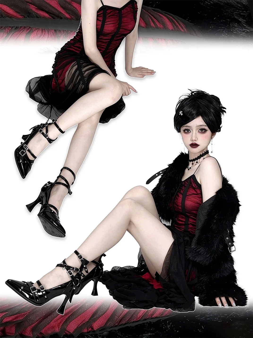 Transfer Student | Pointed-Toe Slim Heels
