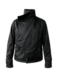 KREATE | Asymmetric Convertible Stand Collar Jacket