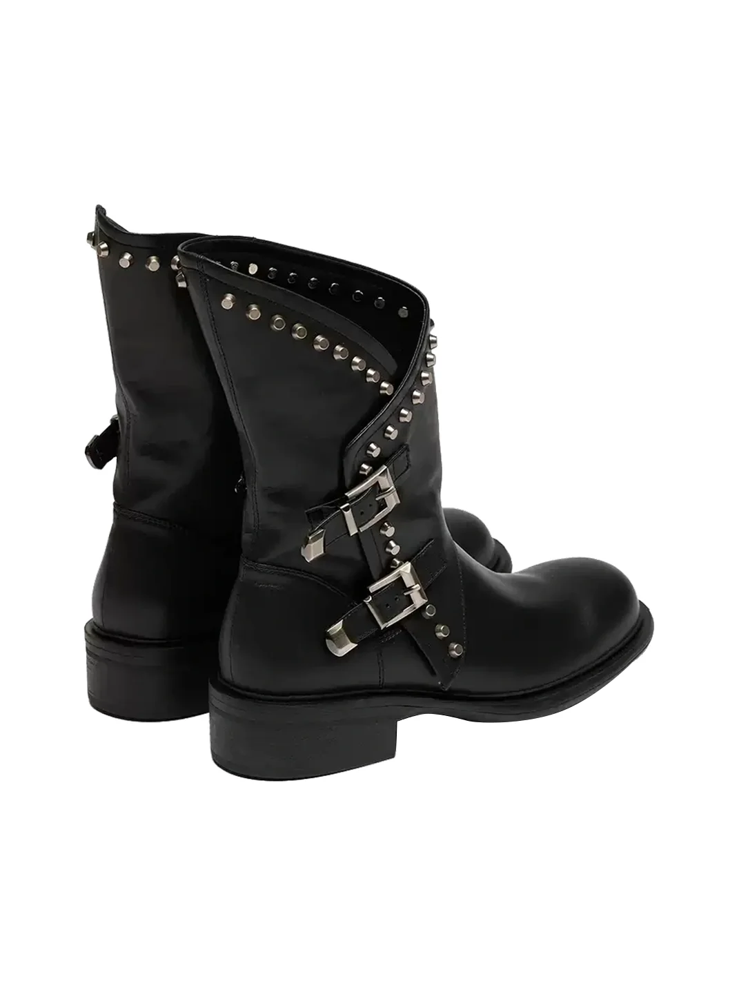 Littlegood | Studded Western Biker Boots