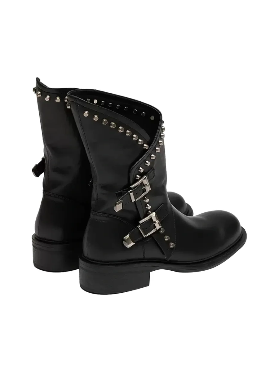 Littlegood | Studded Western Biker Boots - 2