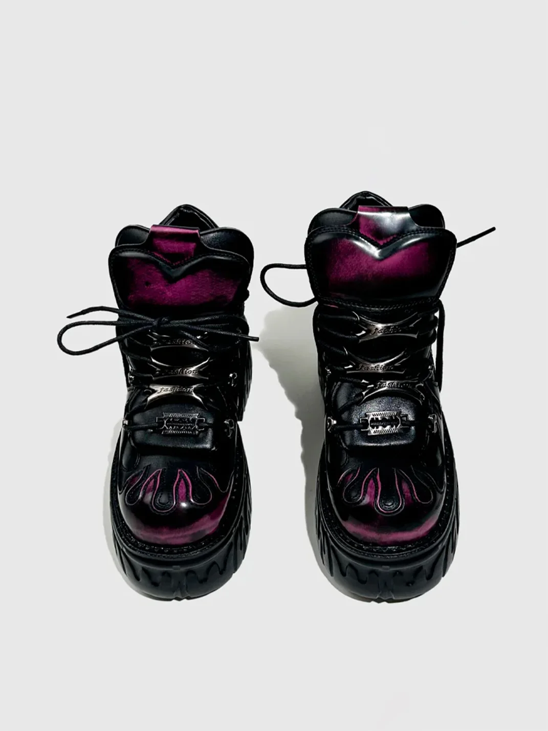 Visual focus | Punk Platform Leather Shoes