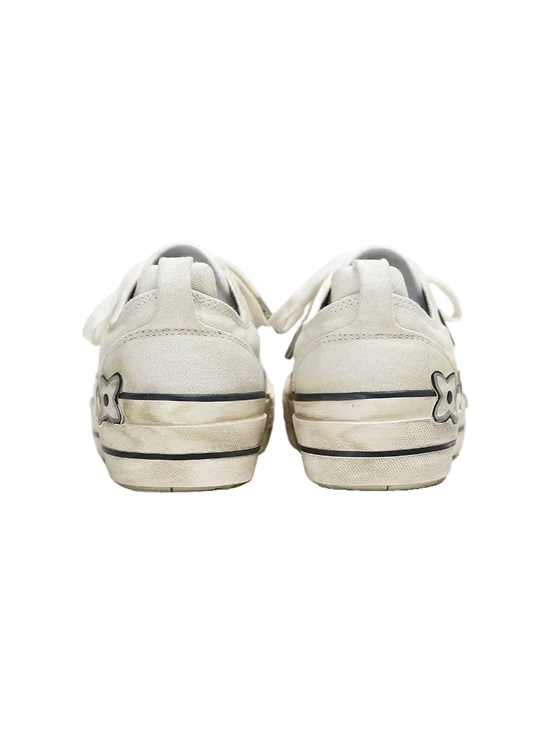 ADC | Distressed Platform Canvas Sneakers