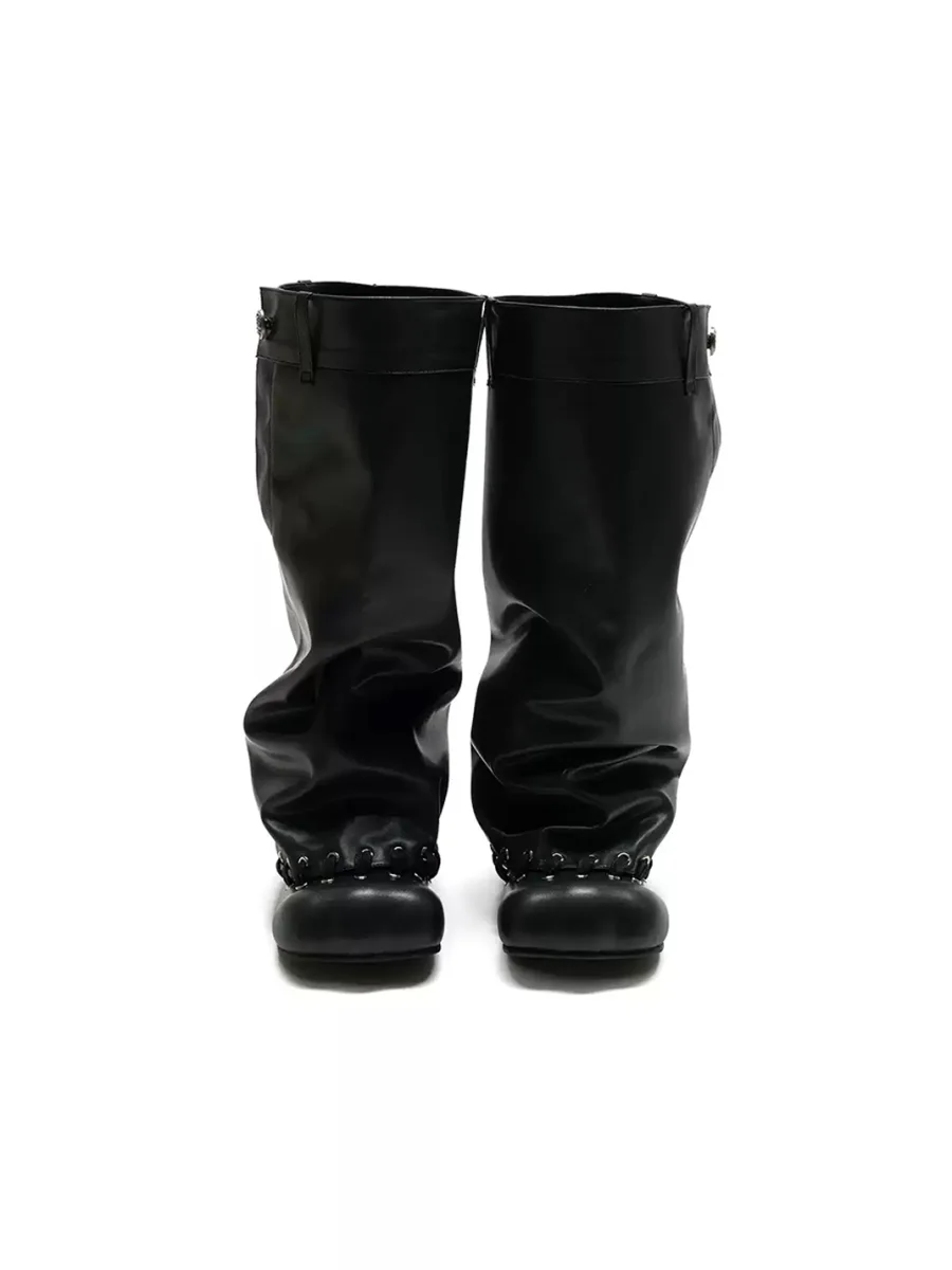 Littlegood | Retro Slouchy Mid-Calf Boots - 4