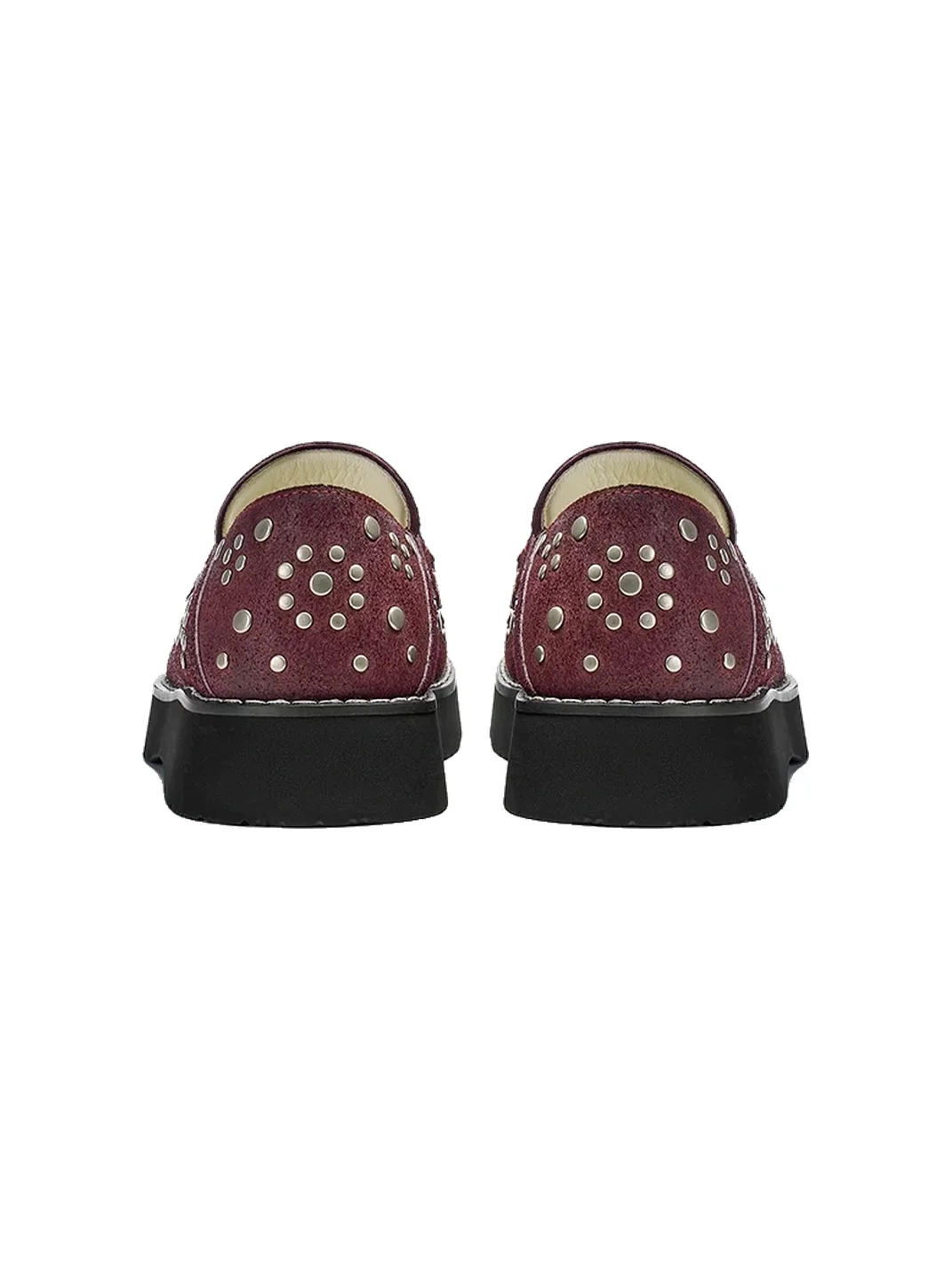 XMZY | Retro Split-Toe Platform Loafers