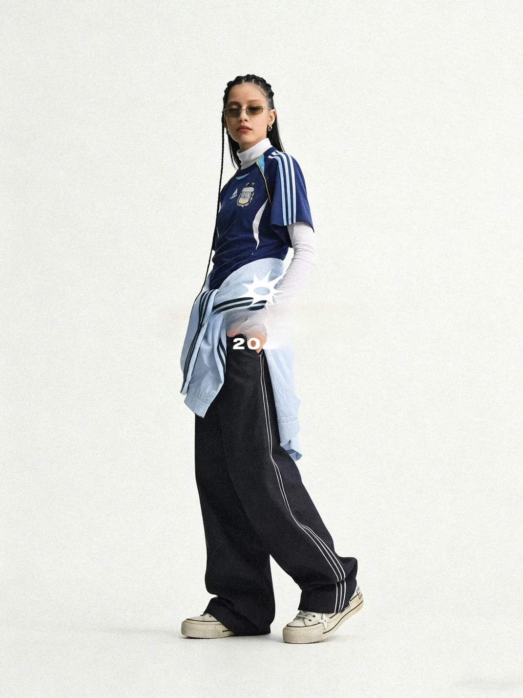ADC | Distressed Platform Canvas Sneakers