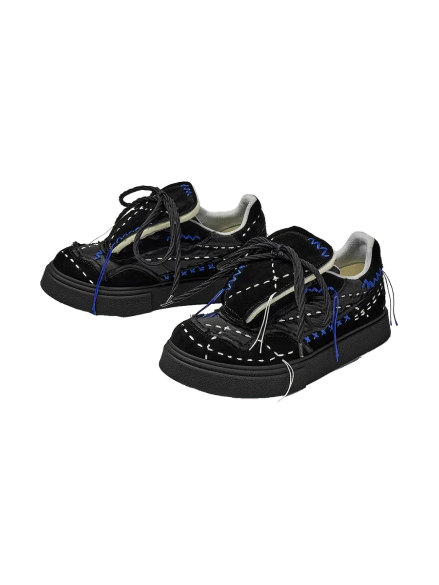 XMZY | Thick-Sole Skate Sneakers - 3
