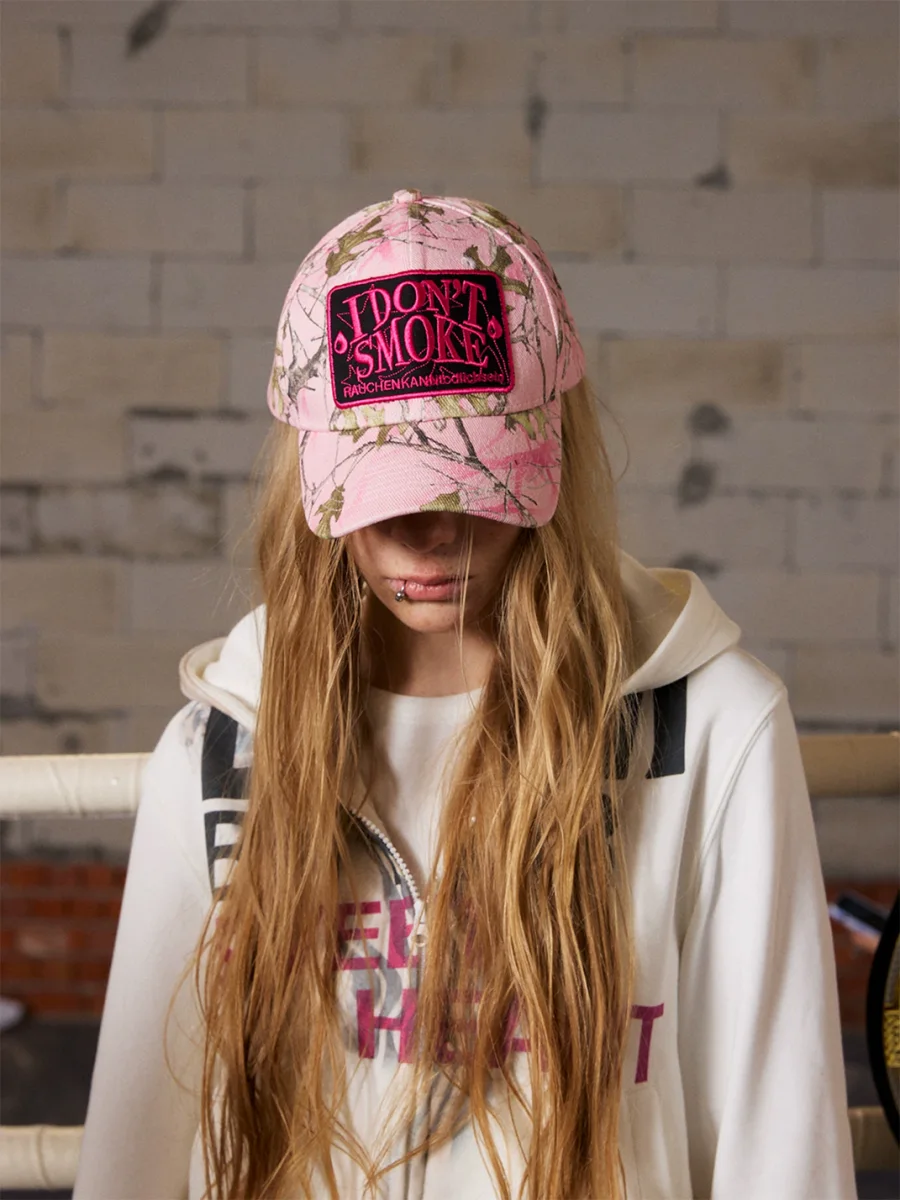 DONSMOKE | Adjustable Contrast Boxing Patch Baseball Cap - 2
