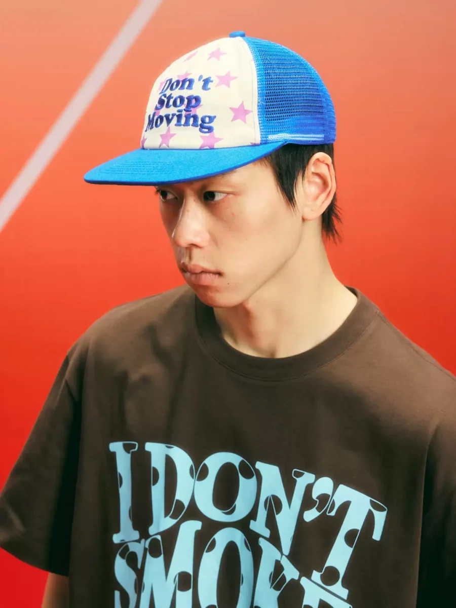 DONSMOKE | Retro Star Adjustable Mesh Trucker Hat - 2