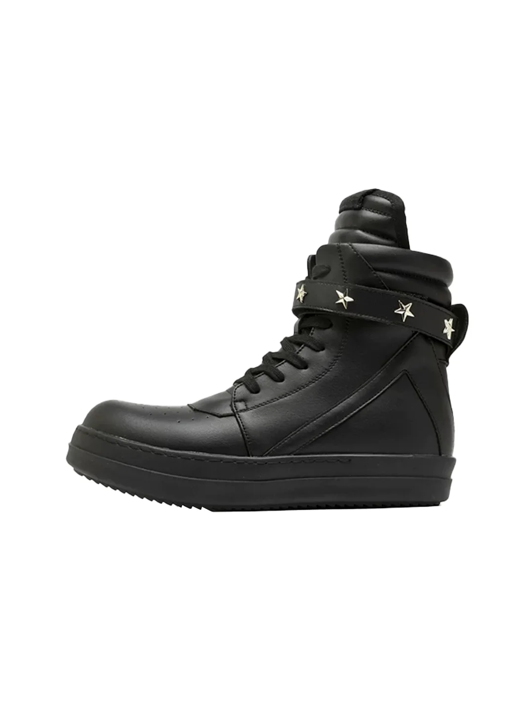 FGMM | Star-Studded Side-Zip High-Top Platform Sneakers