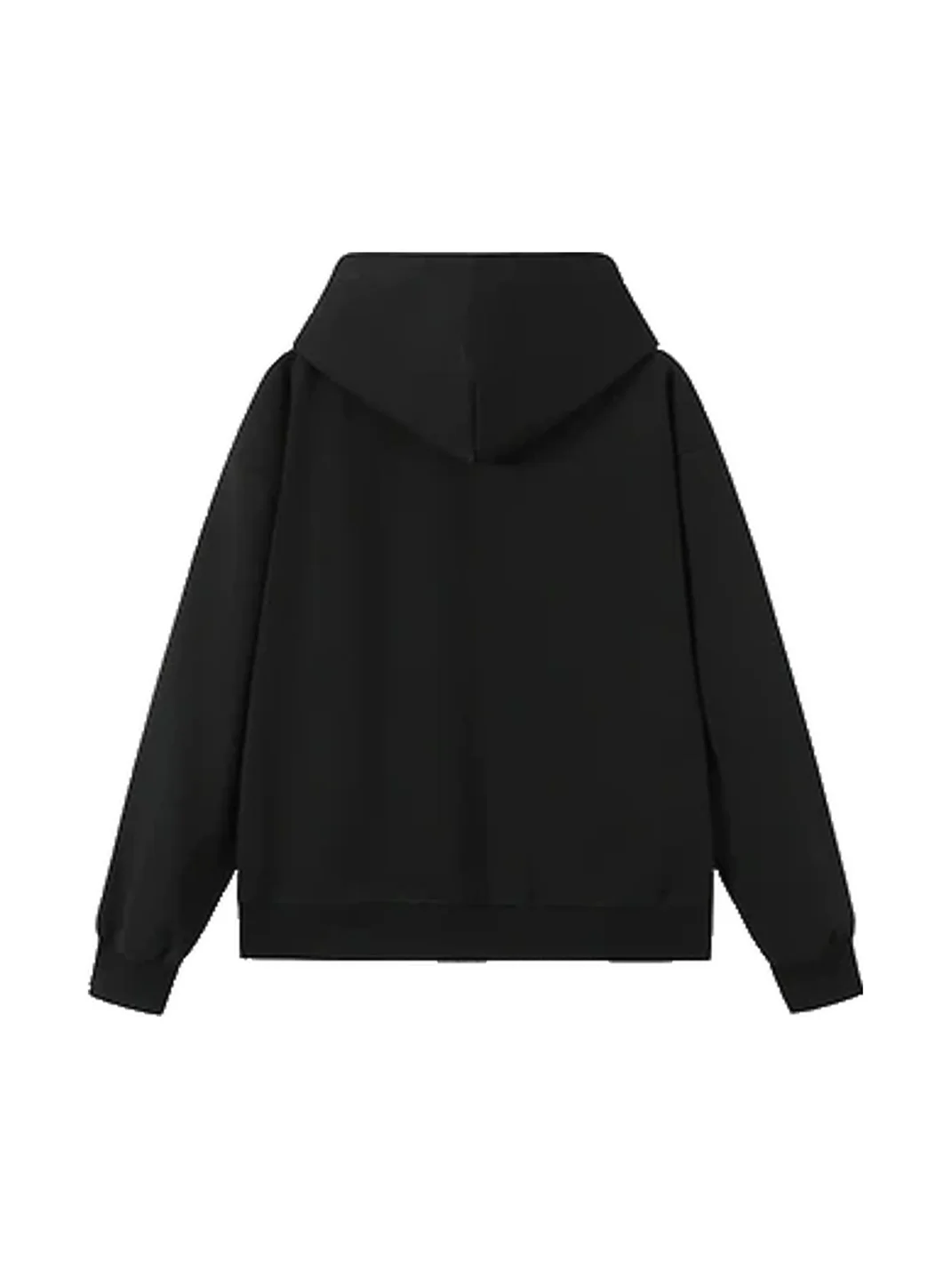 DONSMOKE | Oversized Contrast Star Print Hoodie