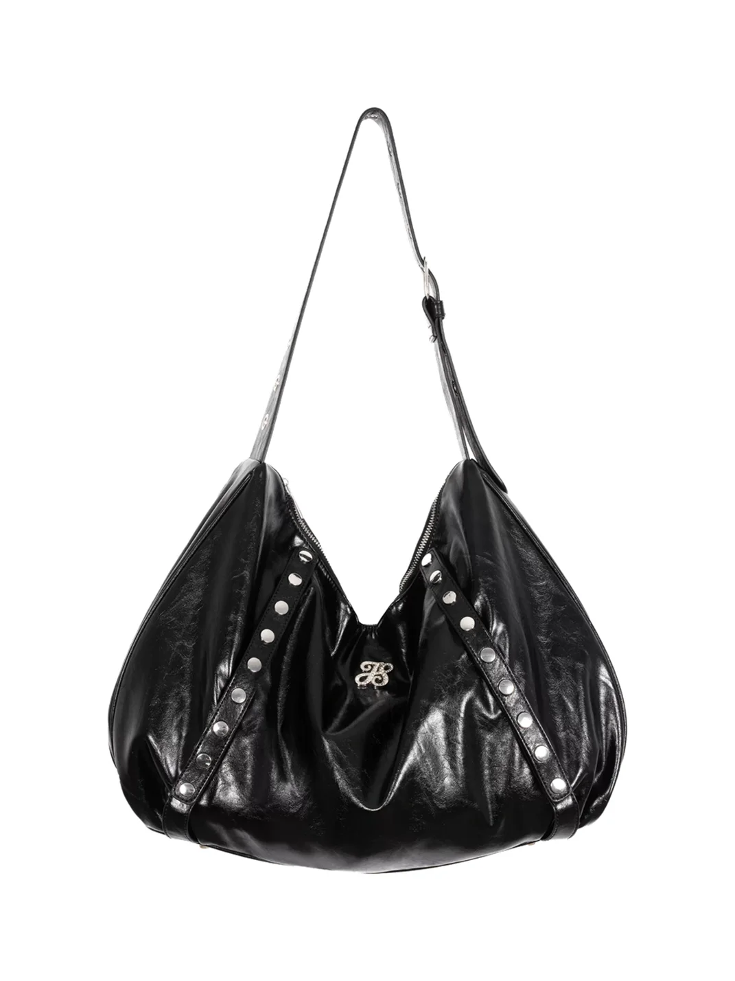 JYOSEI | Studded Fringe Tote With Detachable Accessories