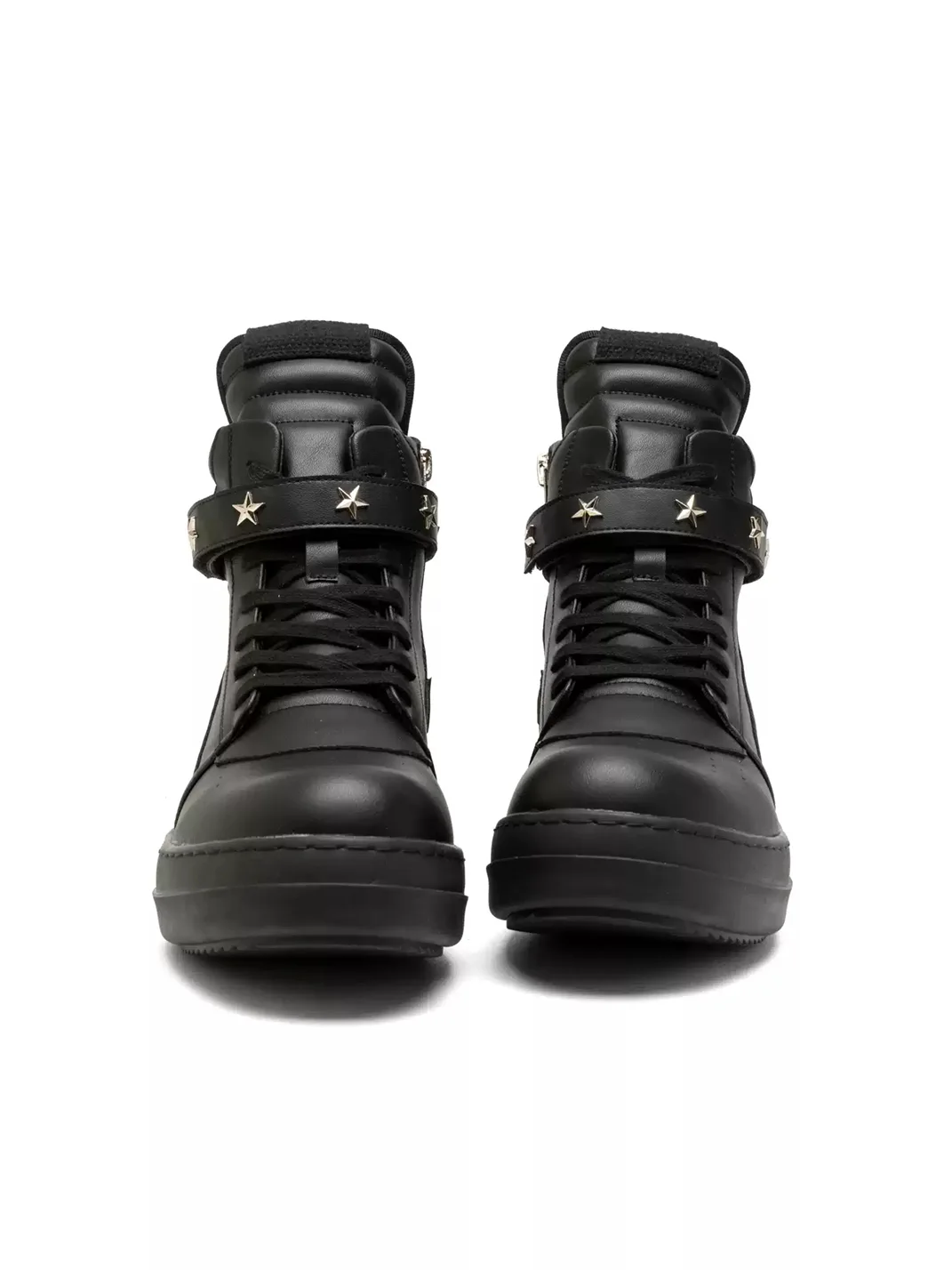 FGMM | Star-Studded Side-Zip High-Top Platform Sneakers