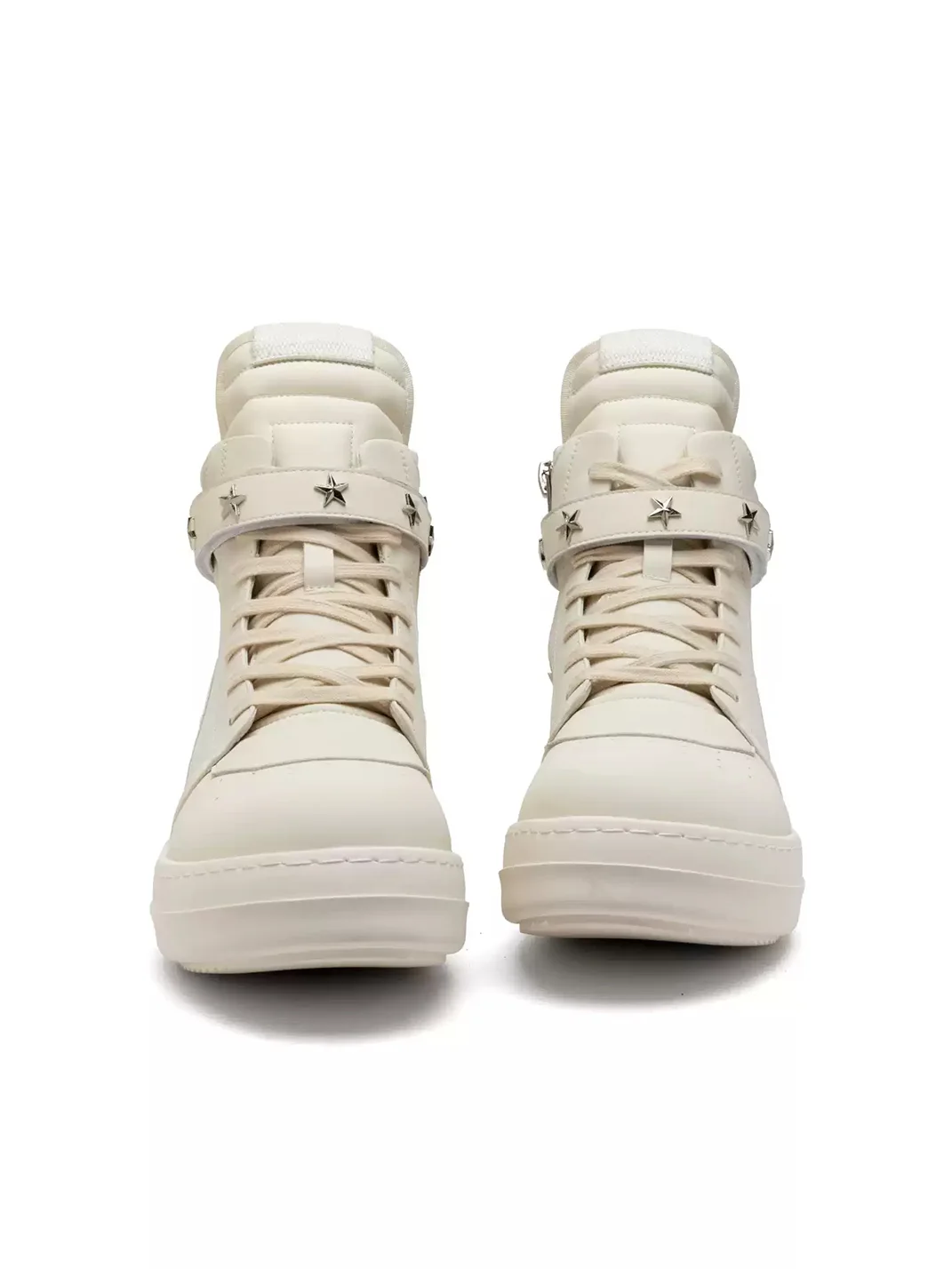 FGMM | Star-Studded Side-Zip High-Top Platform Sneakers