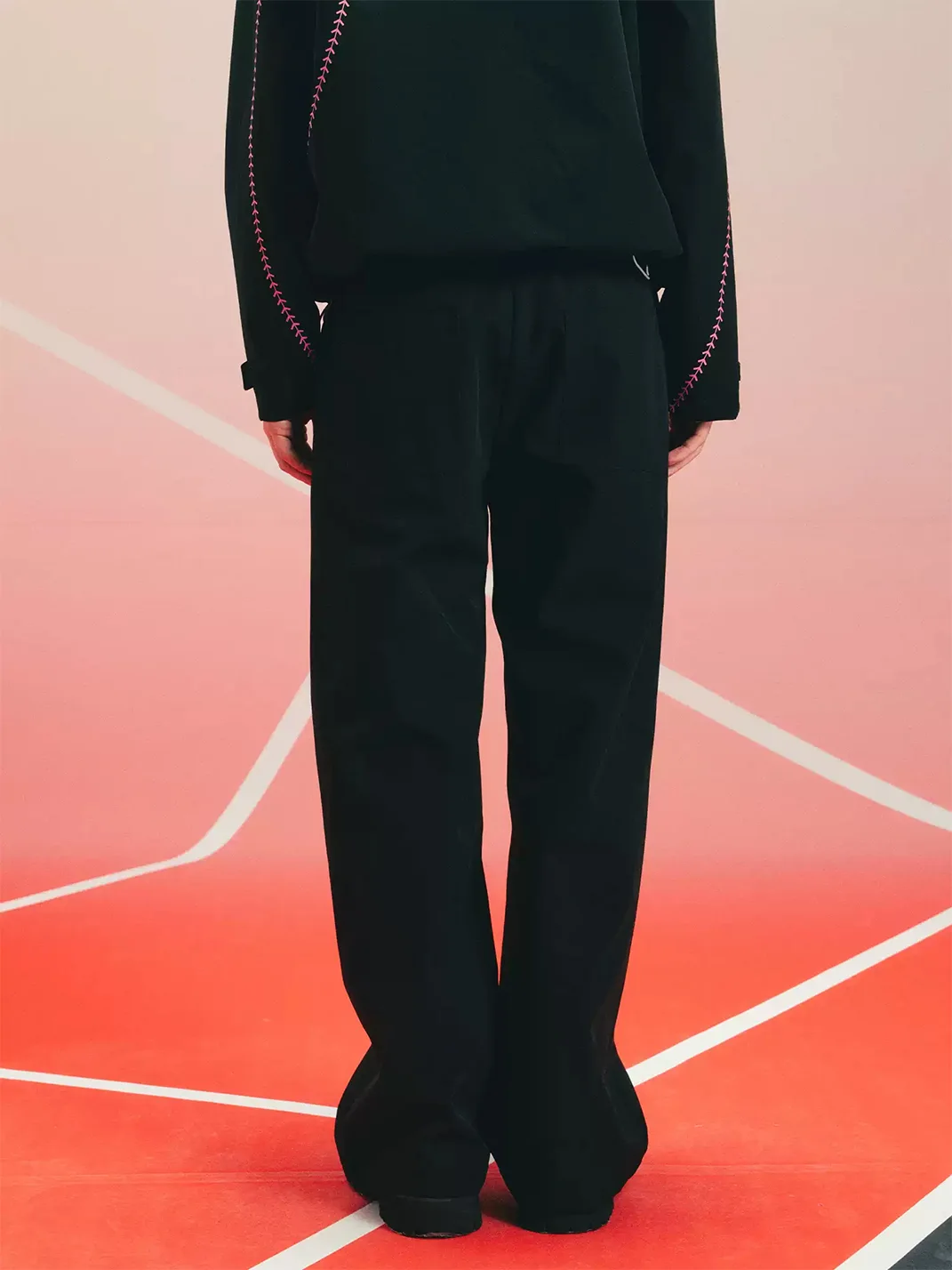 DONSMOKE | Loose Straight-Leg Hard-Shell Pants
