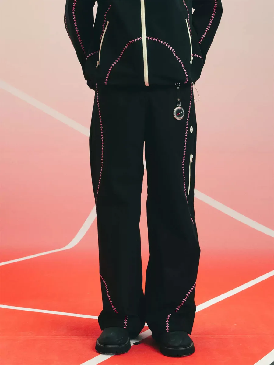 DONSMOKE | Loose Straight-Leg Hard-Shell Pants - 2