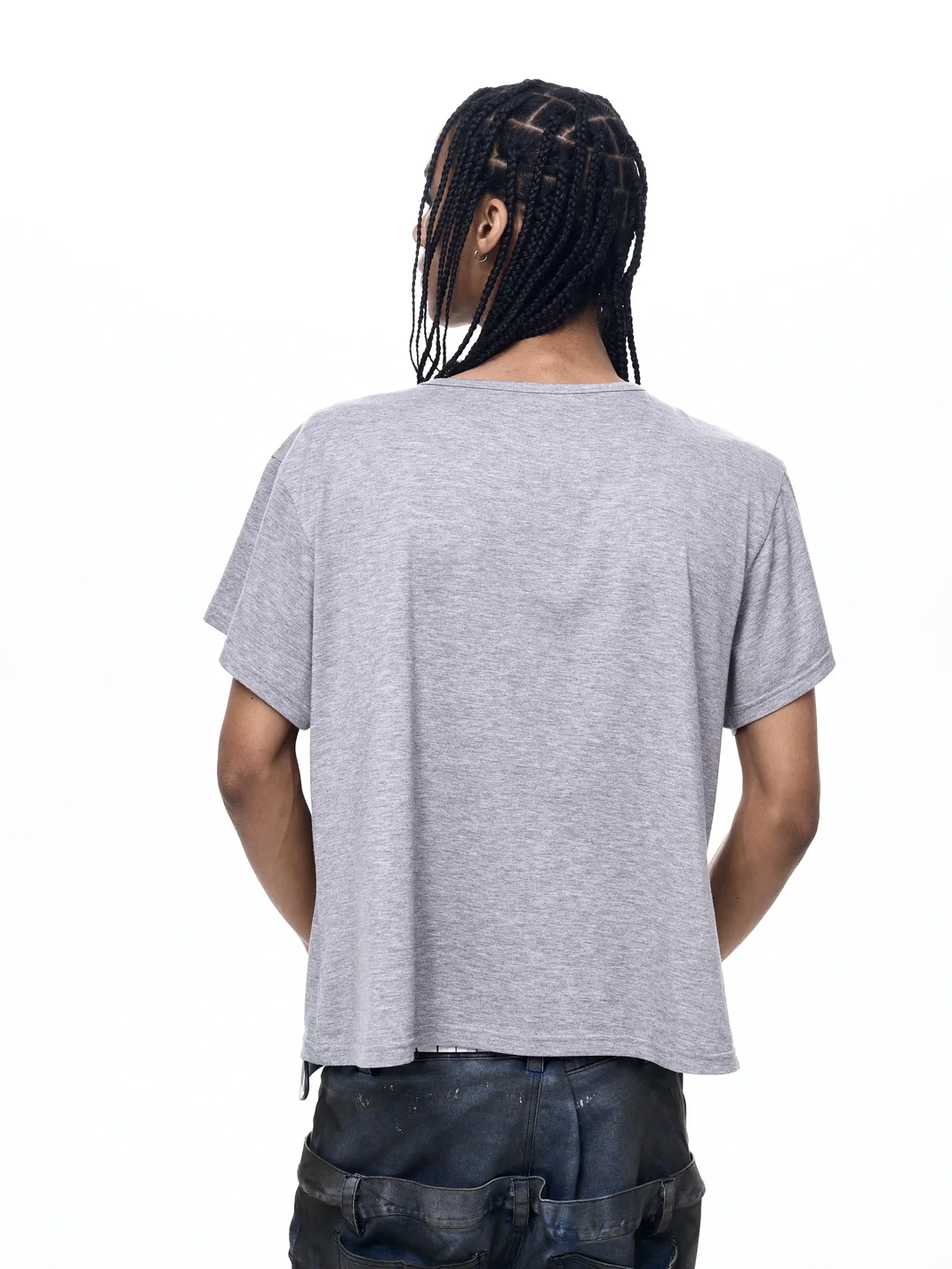 Fourth3ex | Portrait Print Short Sleeve Crewneck T-Shirt
