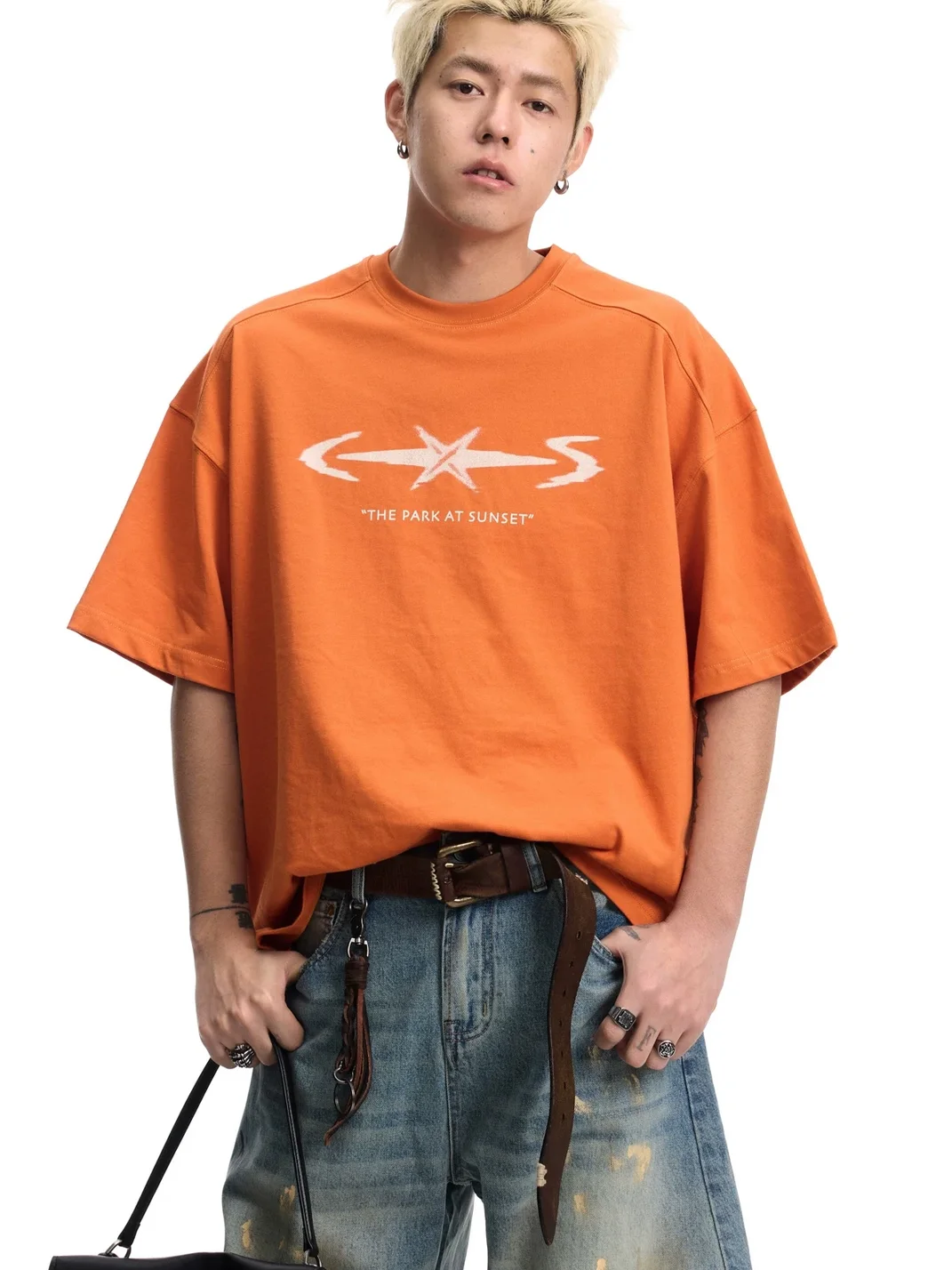 CoosRetro | Loose-Fit Graphic Short-Sleeve T-Shirt