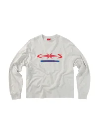 CoosRetro | Loose-Fit Retro Graphic Long-Sleeve T-Shirt