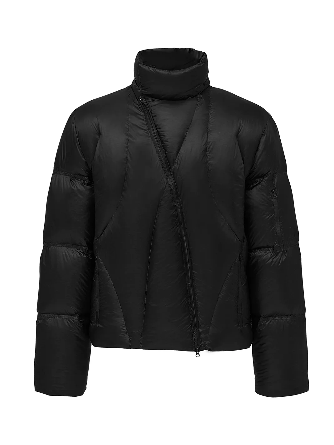 TAICHIISM | Transparent Down Jacket With Detachable Hood