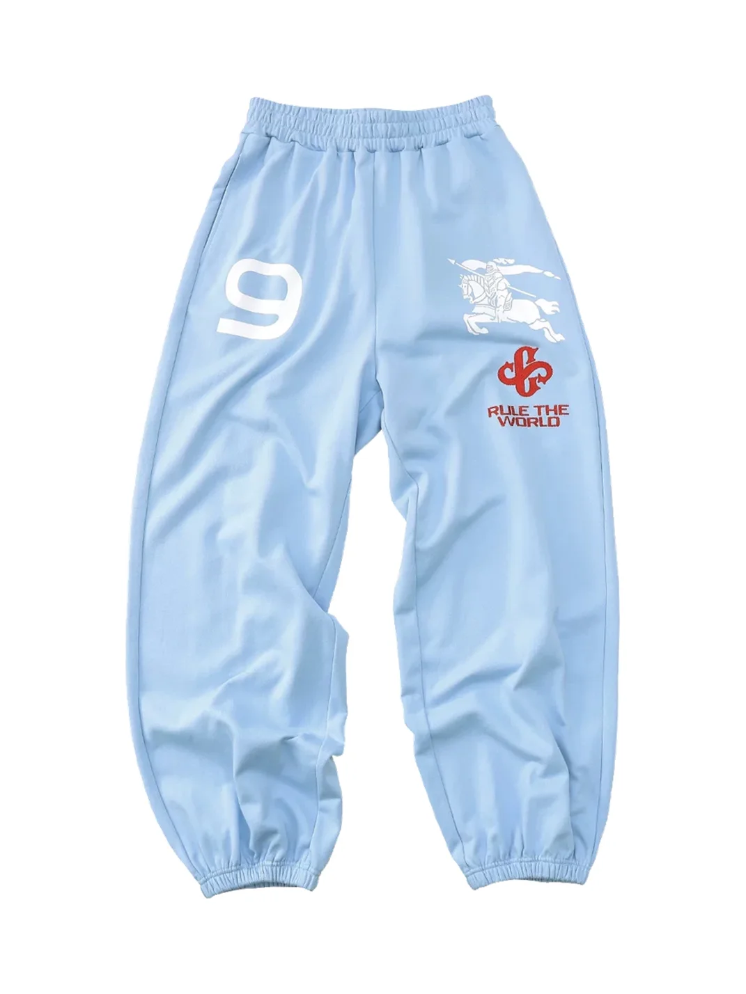 CoosRetro | Men's Loose Wide-Leg Cuffed Sweatpants
