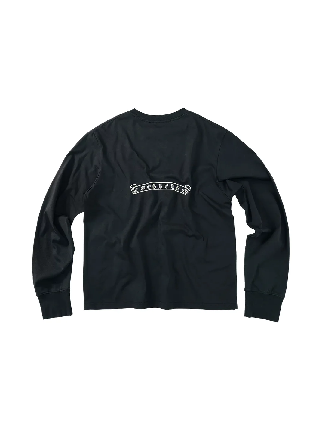 CoosRetro | Loose Fit Sweat-Reactive Print Long Sleeve T-Shirt