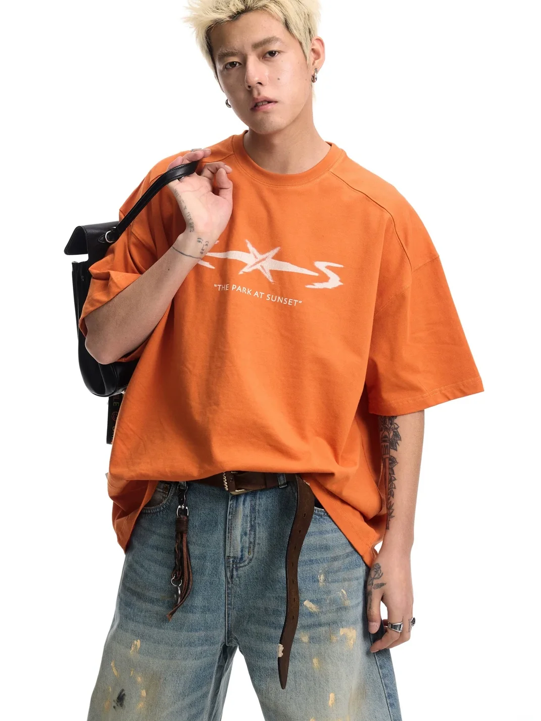CoosRetro | Loose-Fit Graphic Short-Sleeve T-Shirt