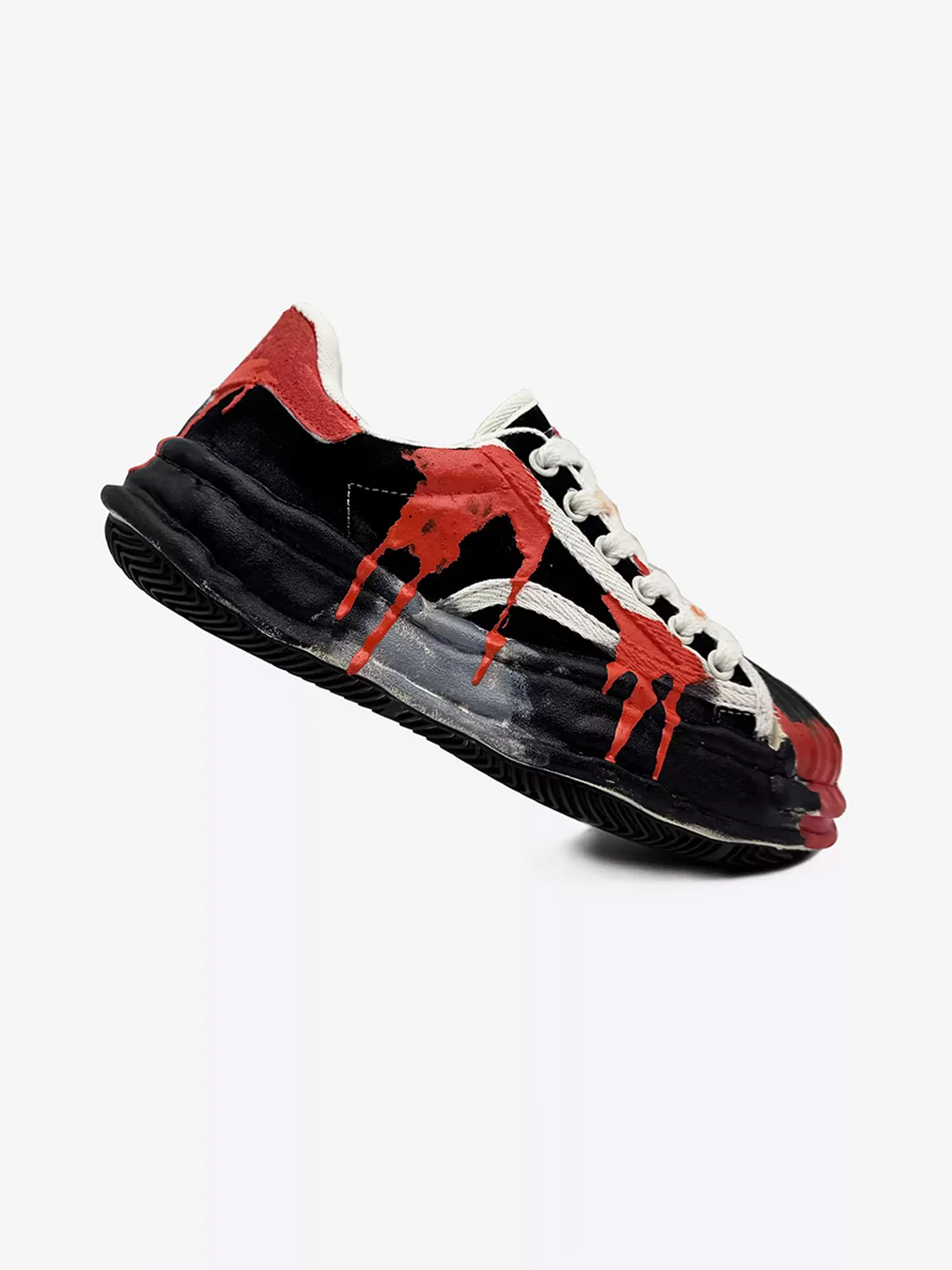 Savage Growth | Shell Toe Graffiti Platform Sneakers