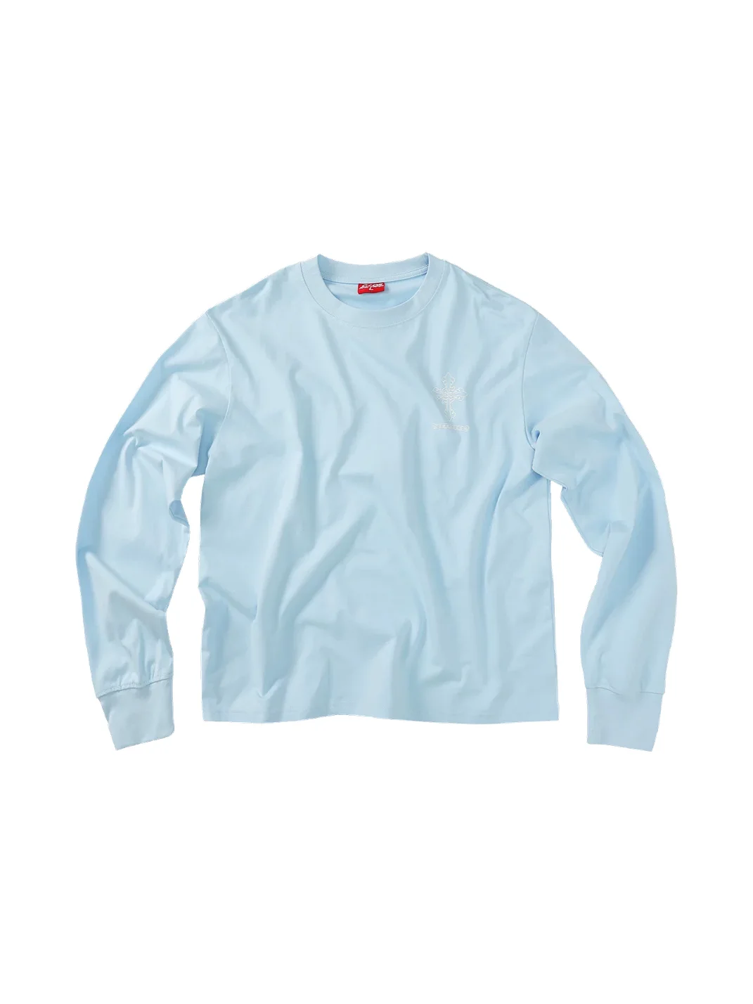 CoosRetro | Loose Fit Sweat-Reactive Print Long Sleeve T-Shirt