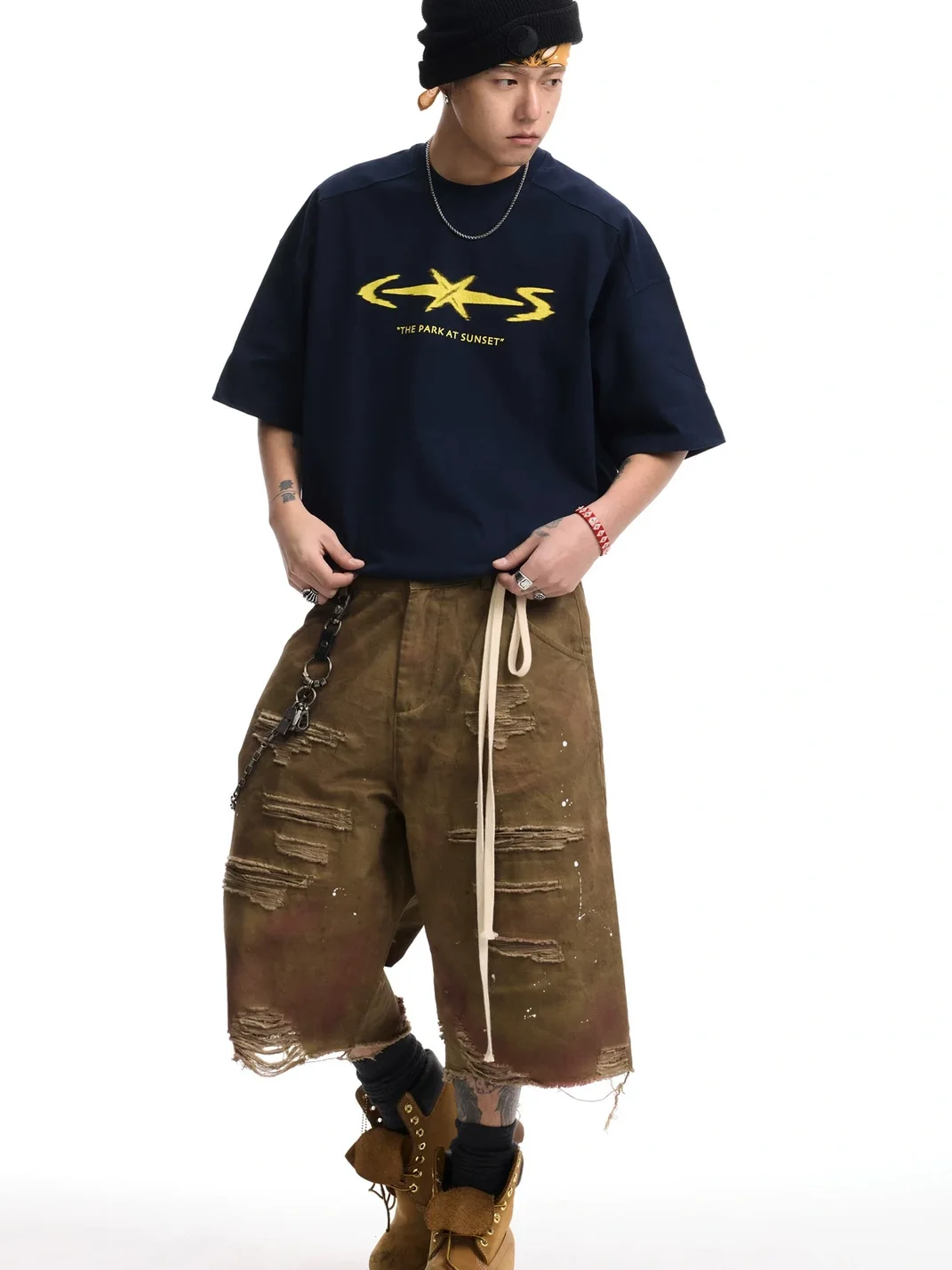 CoosRetro | Loose-Fit Graphic Short-Sleeve T-Shirt