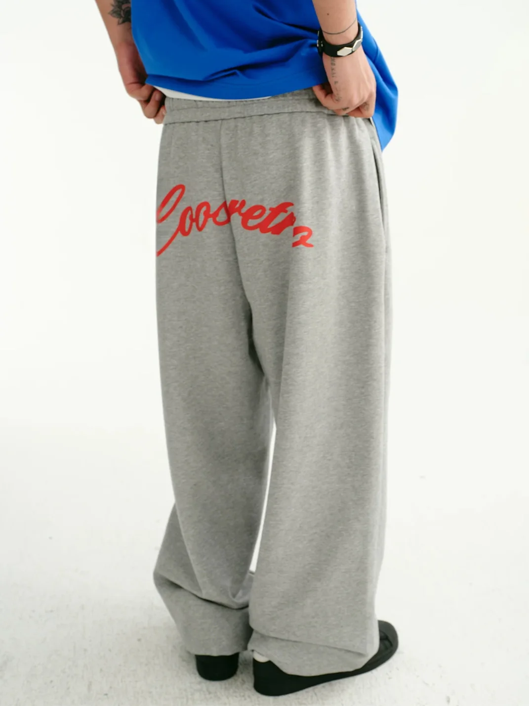 CoosRetro | Men's Loose Wide-Leg Cuffed Sweatpants