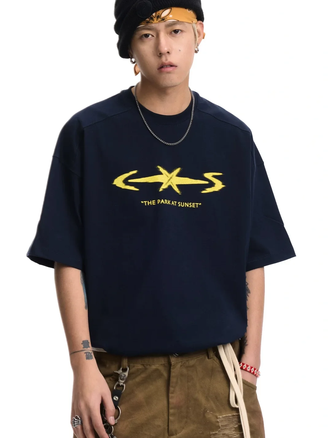 CoosRetro | Loose-Fit Graphic Short-Sleeve T-Shirt