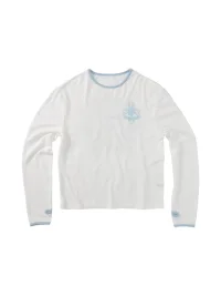 CoosRetro | Relaxed Cross Sanskrit Print Long Sleeve T-Shirt