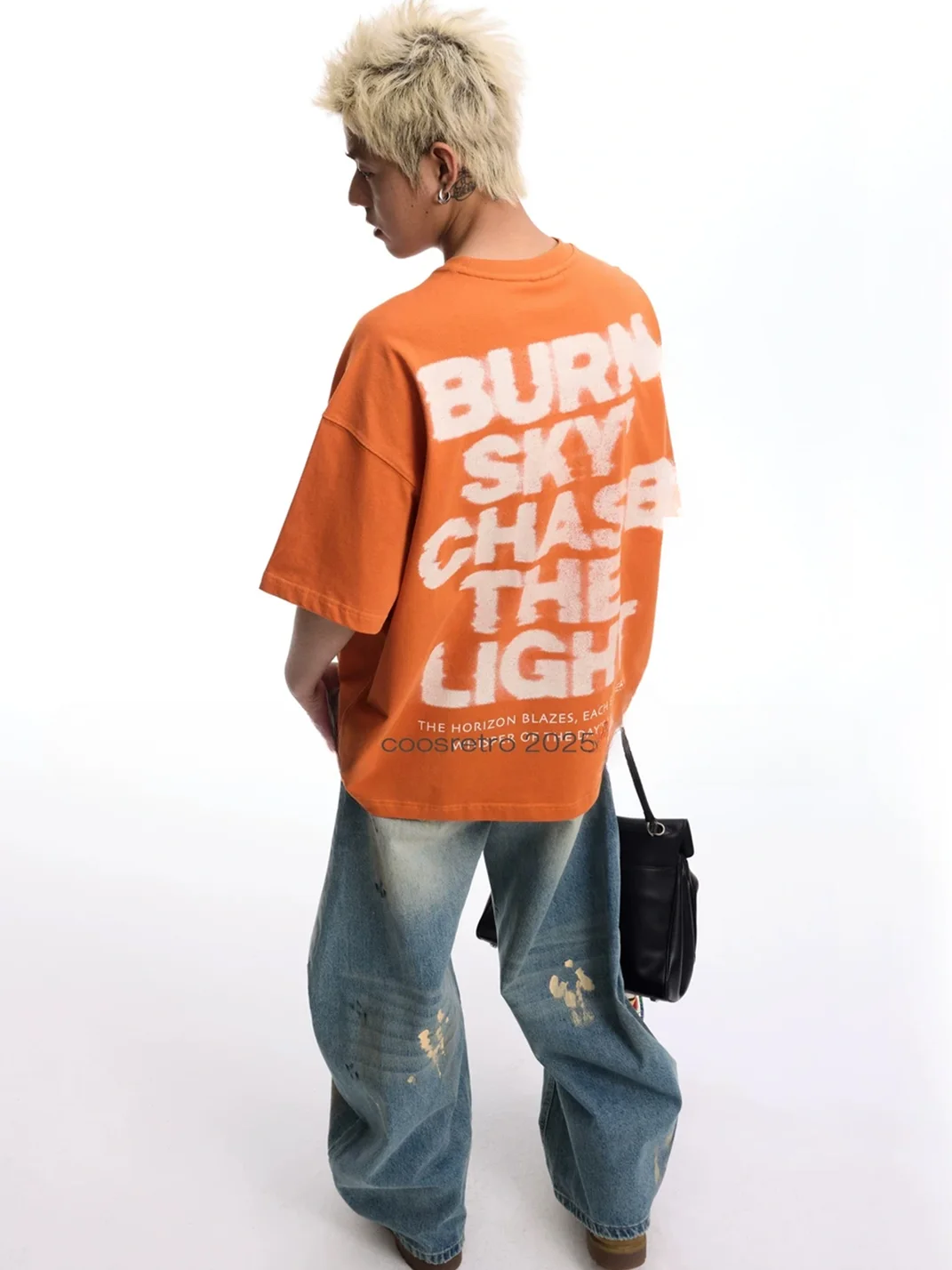 CoosRetro | Loose-Fit Graphic Short-Sleeve T-Shirt