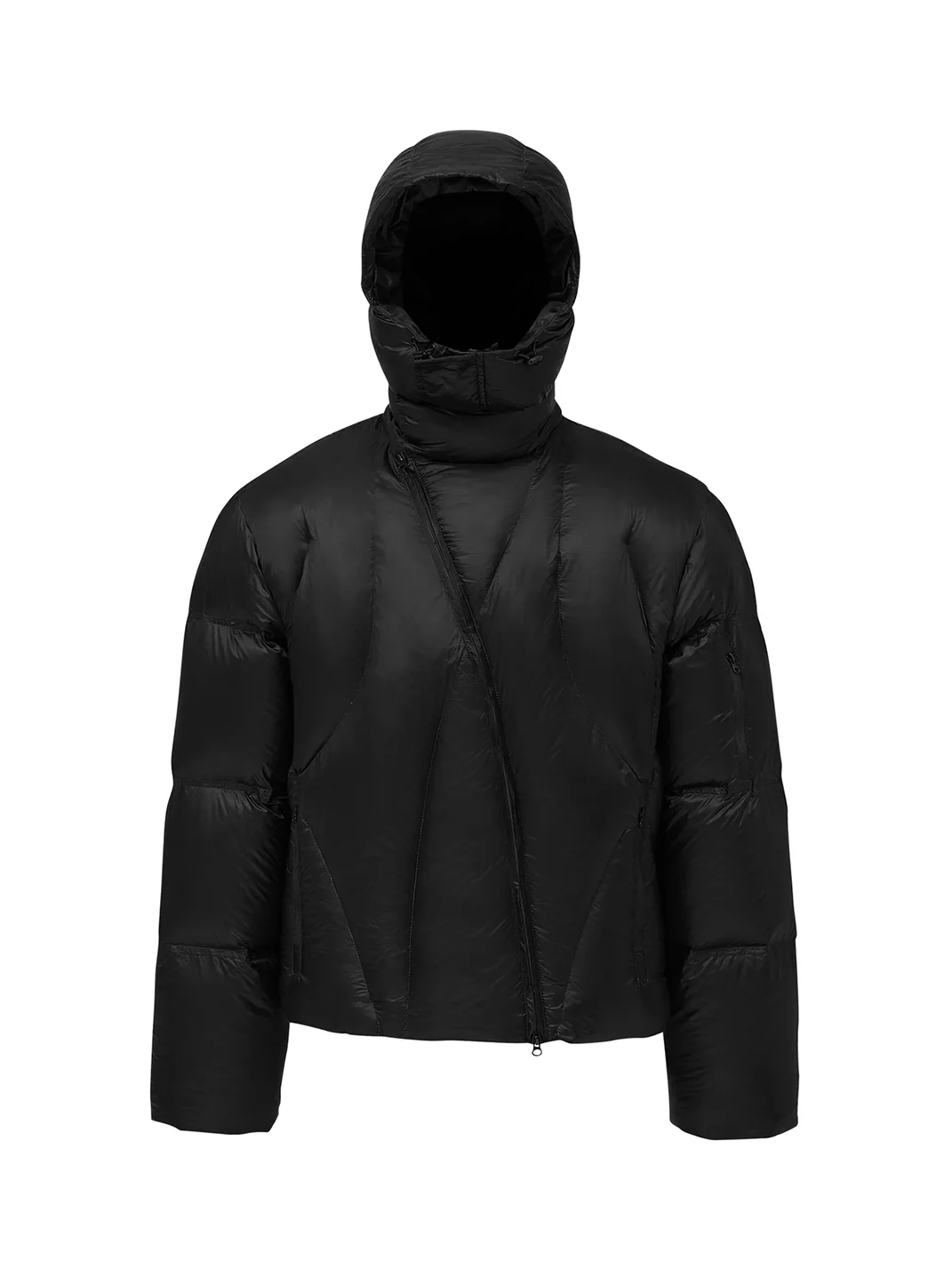 TAICHIISM | Transparent Down Jacket With Detachable Hood