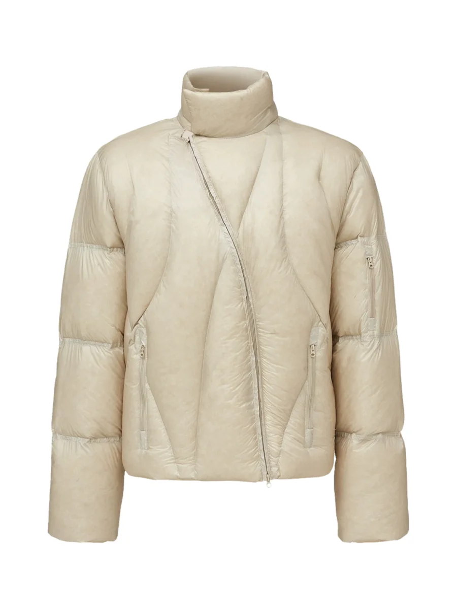 TAICHIISM | Transparent Down Jacket With Detachable Hood - 4