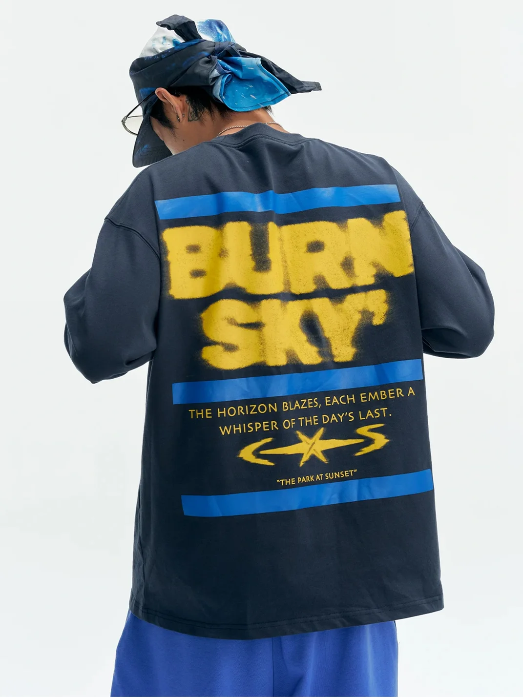 CoosRetro | Loose-Fit Retro Graphic Long-Sleeve T-Shirt