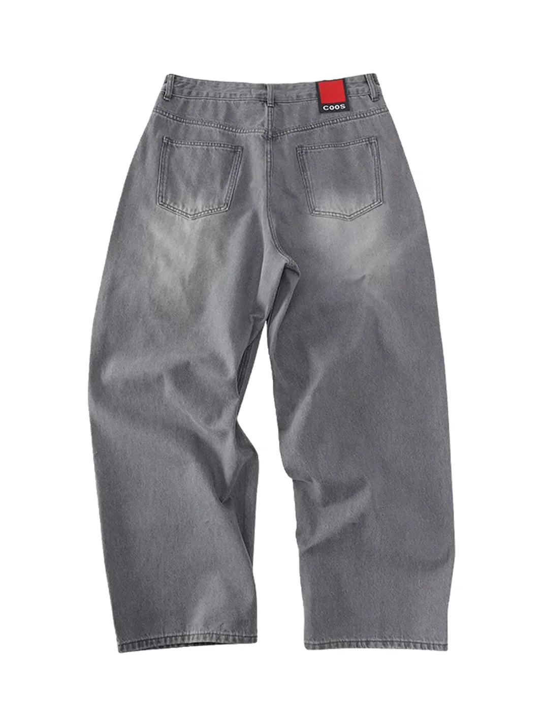 CoosRetro | Heavyweight Washed Loose Wide-Leg Jeans