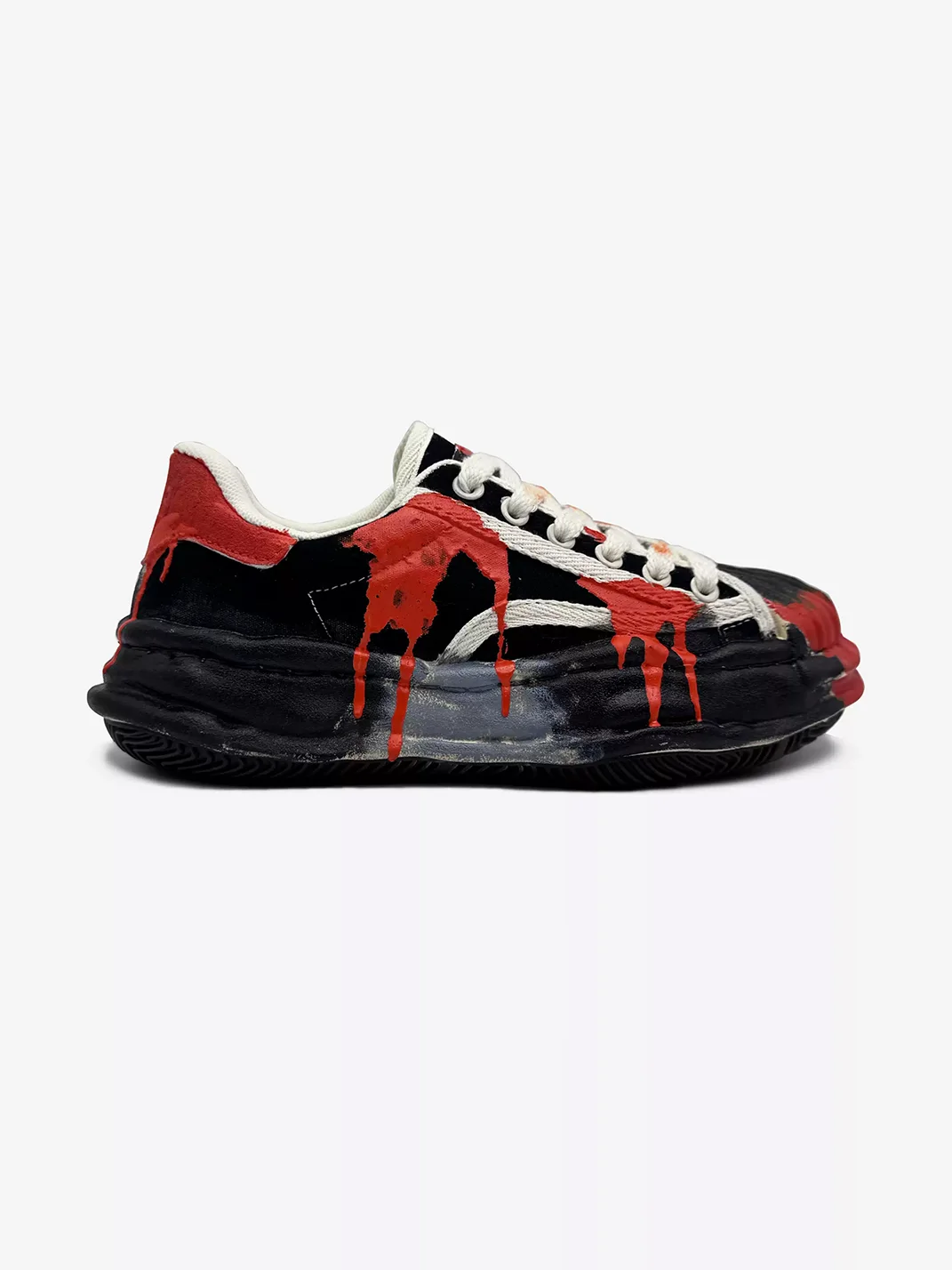 Savage Growth | Shell Toe Graffiti Platform Sneakers