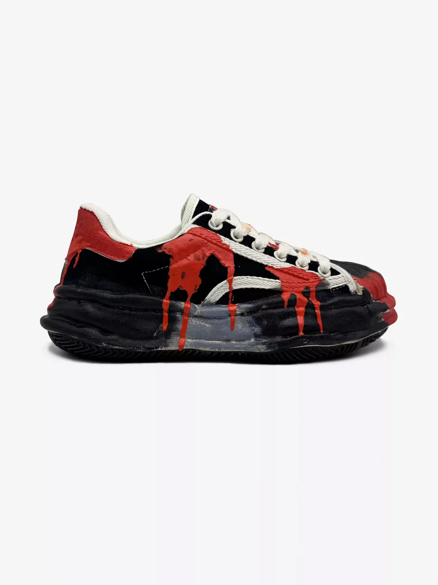 Savage Growth | Shell Toe Graffiti Platform Sneakers - 3