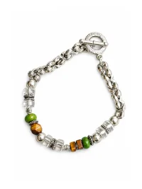 1sman | Minimalist Clear Crystal Beaded Bracelet