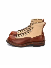 OLD BUY | Vintage Distressed High-Top Leather Work Boots