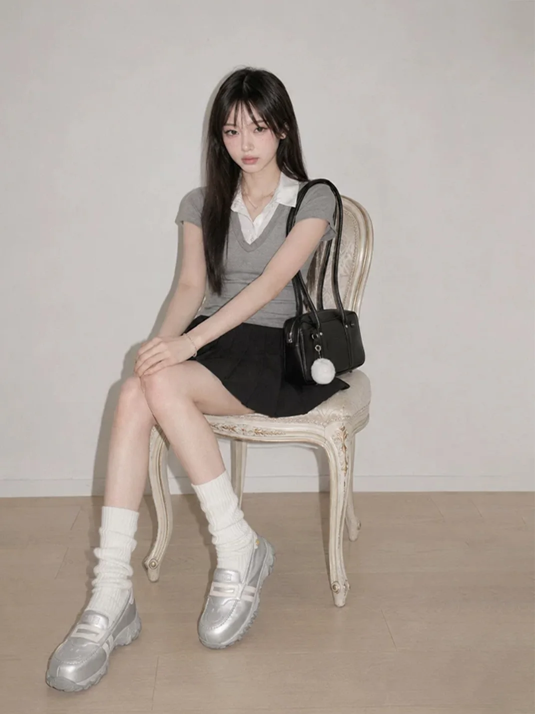 SMILEY | Retro Platform Slip-On Loafers