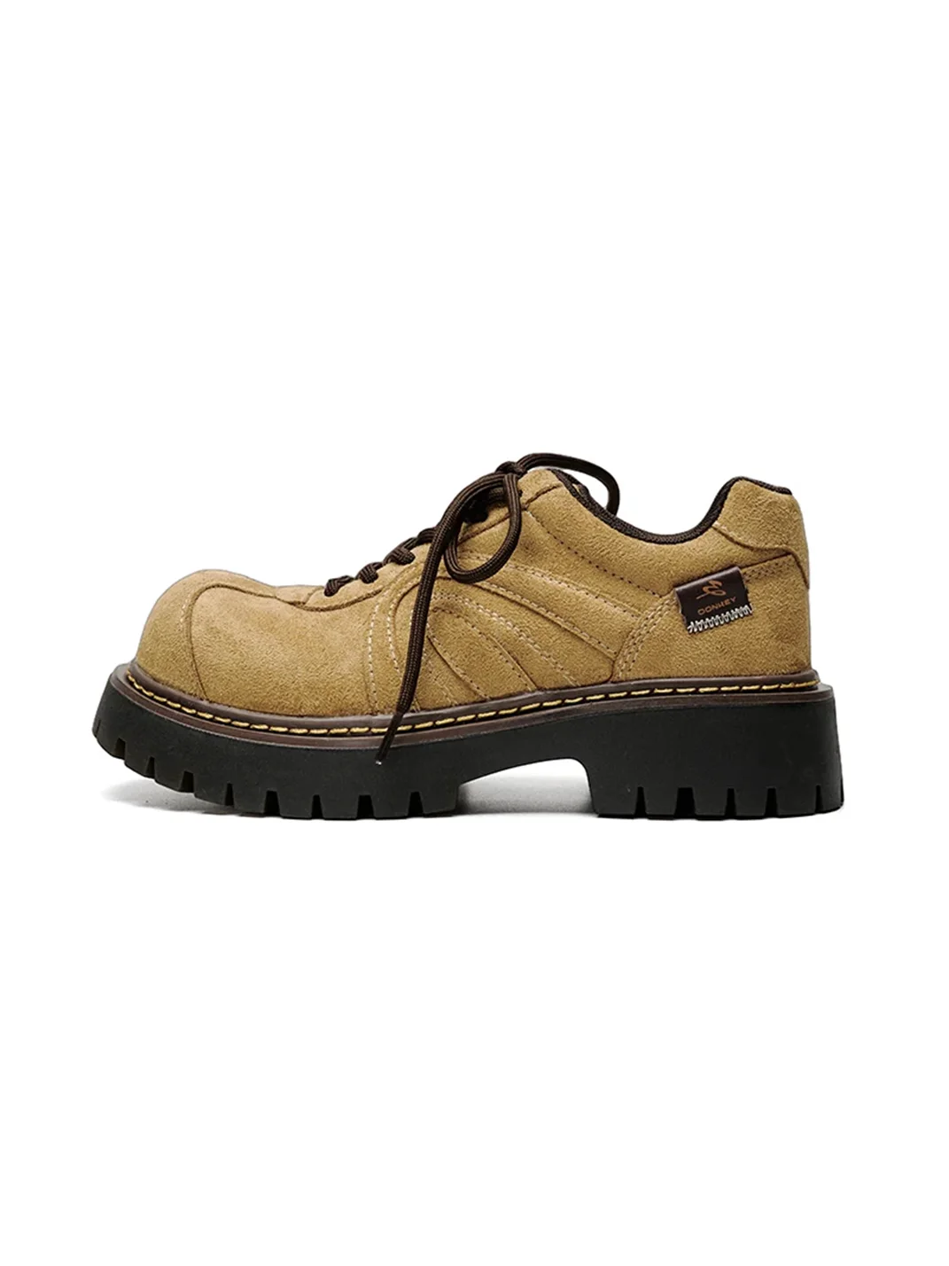 Mule Donkey | Retro Chunky Derby Shoes