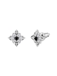 ICEGANG | Cross Flower Stud Earrings
